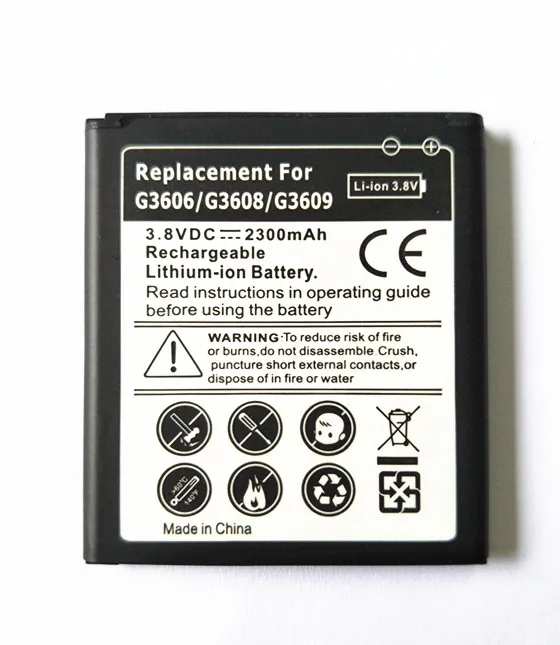 AZK новый черный G360 Сменный аккумулятор для Samsung Galaxy Core Prime G361 G360V G3608 G360H G360H/F LTE SM G3606