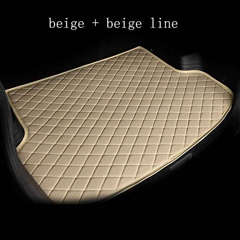 

kalaisike Custom car mat trunk for BYD all models FO F3 SURUI SIRUI F6 G3 M6 L3 G5 G6 S6 S7 E6 E5 car styling custom cargo liner