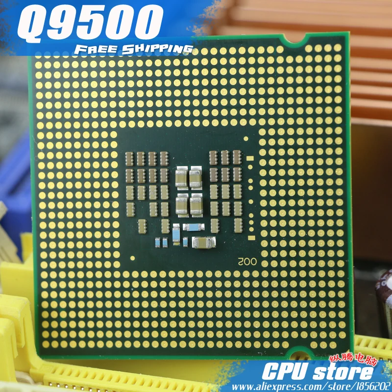 Процессор Intel Core 2 Quad Q9500 процессор (2 83 ГГц/6 м/1333 ГГц) Socket 775 настольный (100%
