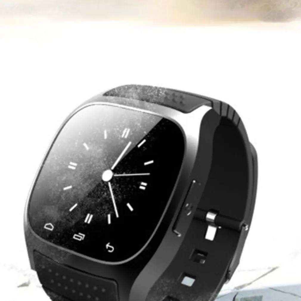 M26 Спорт Bluetooth Смарт часы Роскошные наручные SMS напомнить Шагомер умный Браслет