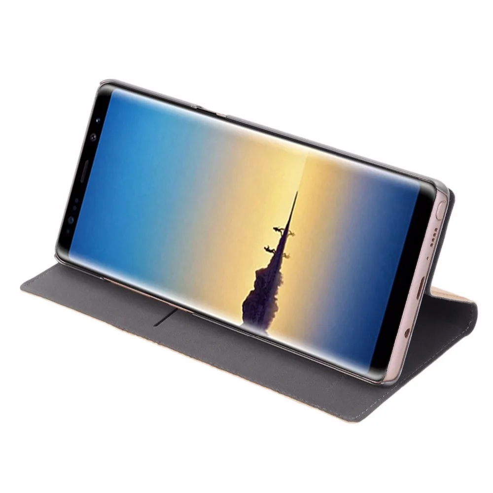 FDCWTS флип-чехол кожаный чехол для samsung Galaxy Note 8 N950 SM N950F Kickstand чехол-бумажник