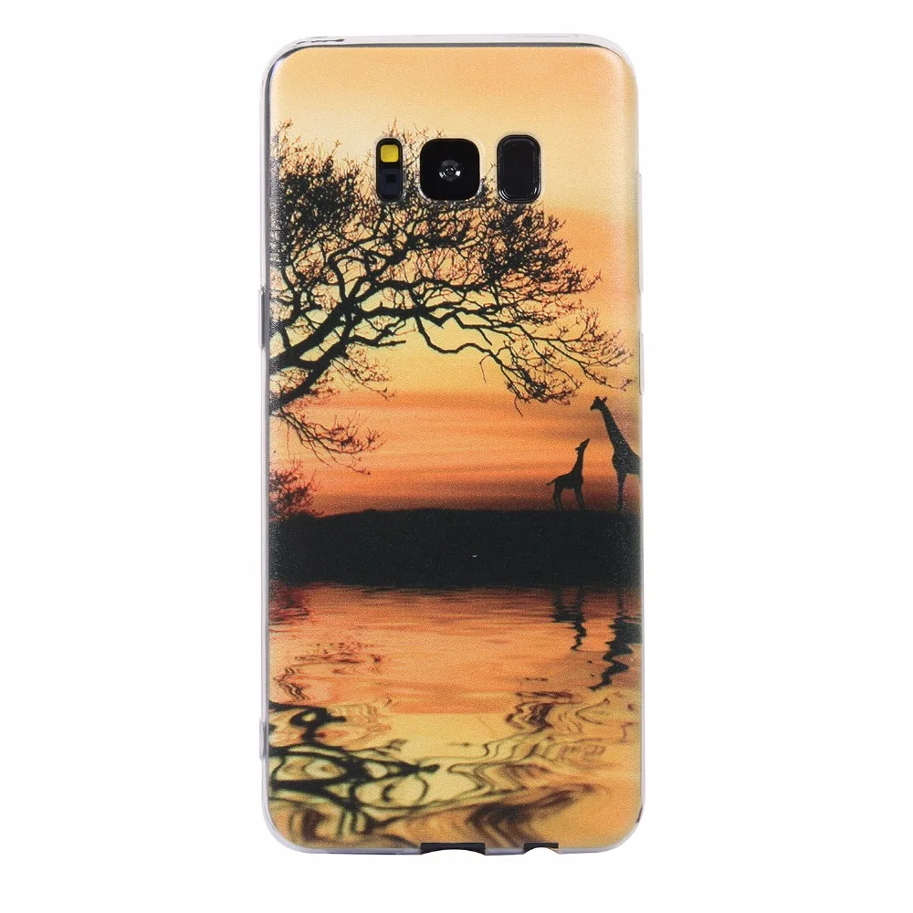 OUZifish прозрачный силиконовый чехол для телефона samsung Galaxy S8 SM-G9500 5 8 протектор Shell |