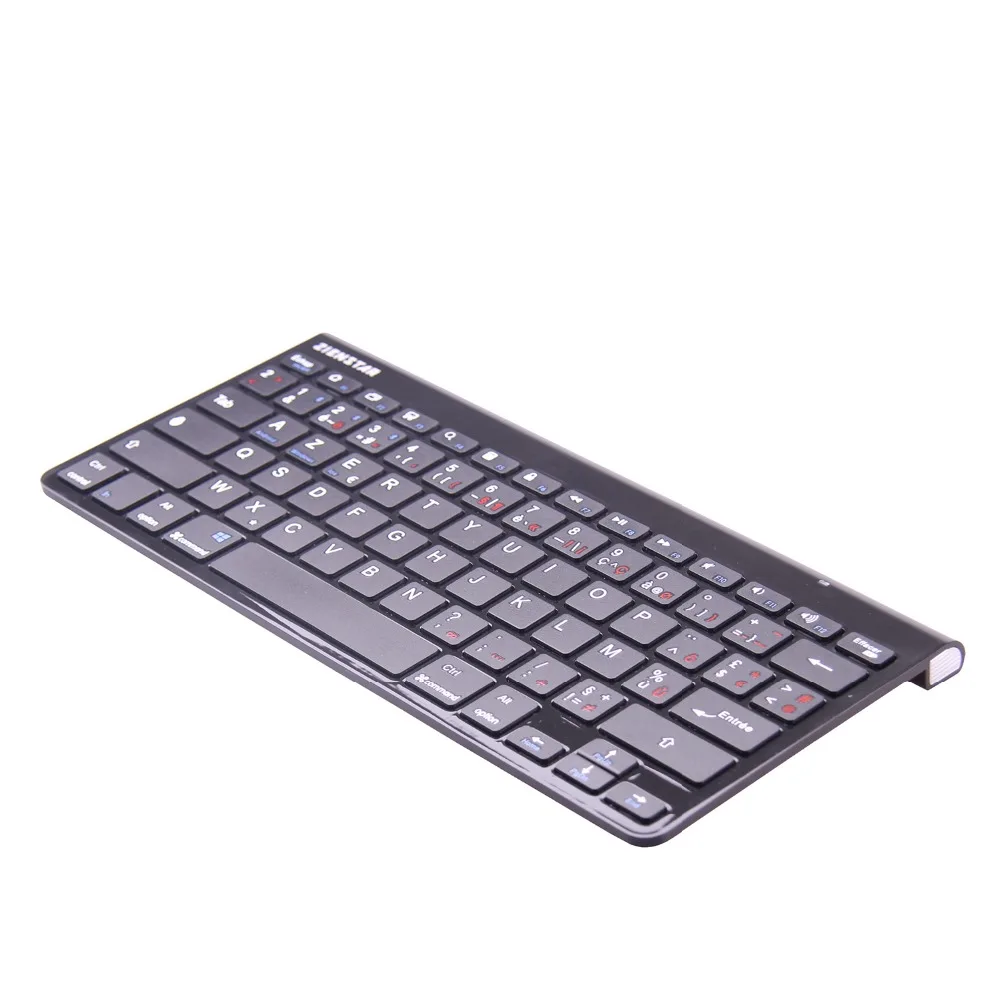 Zienstar AZERTY с надписью на французском языке: ультра тонкая беспроводная клавиатура