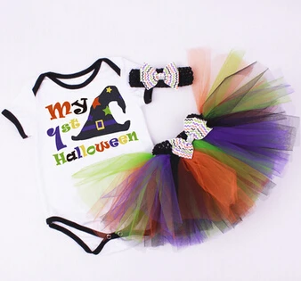 Кукла Хэллоуин одежда подходит для 50 57 см Силиконовые Reborn Baby Doll 3 шт./компл. платье