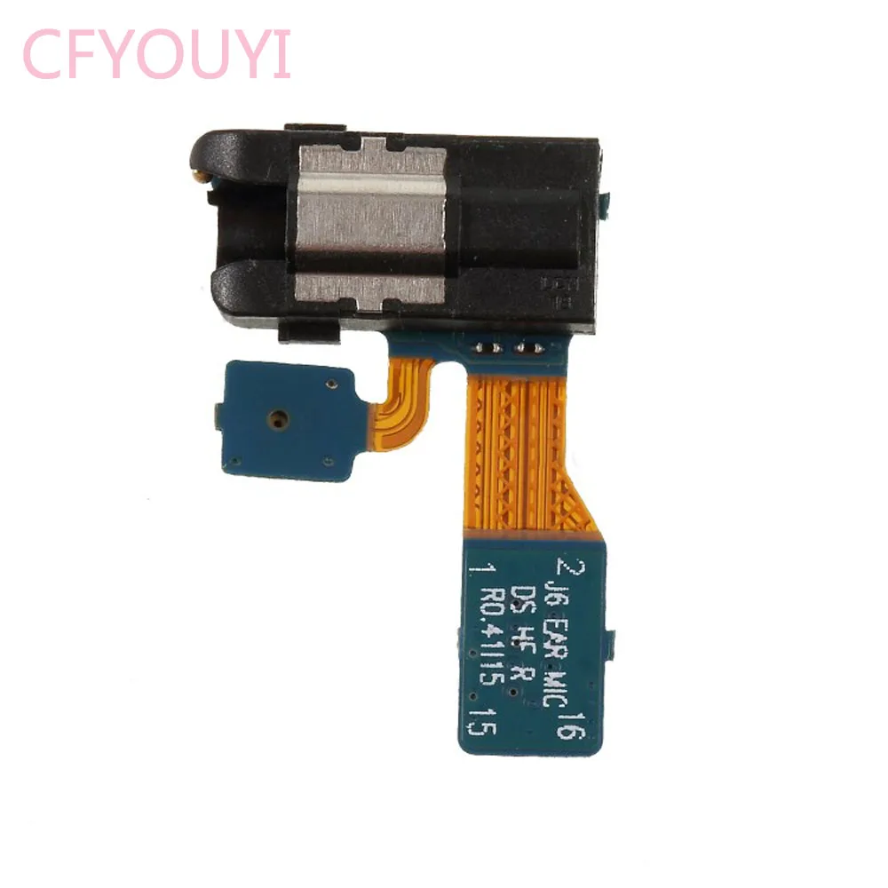 5 шт./лот разъем для наушников гибкий кабель для samsung Galaxy J6 2018 J600F J600FD J600DS