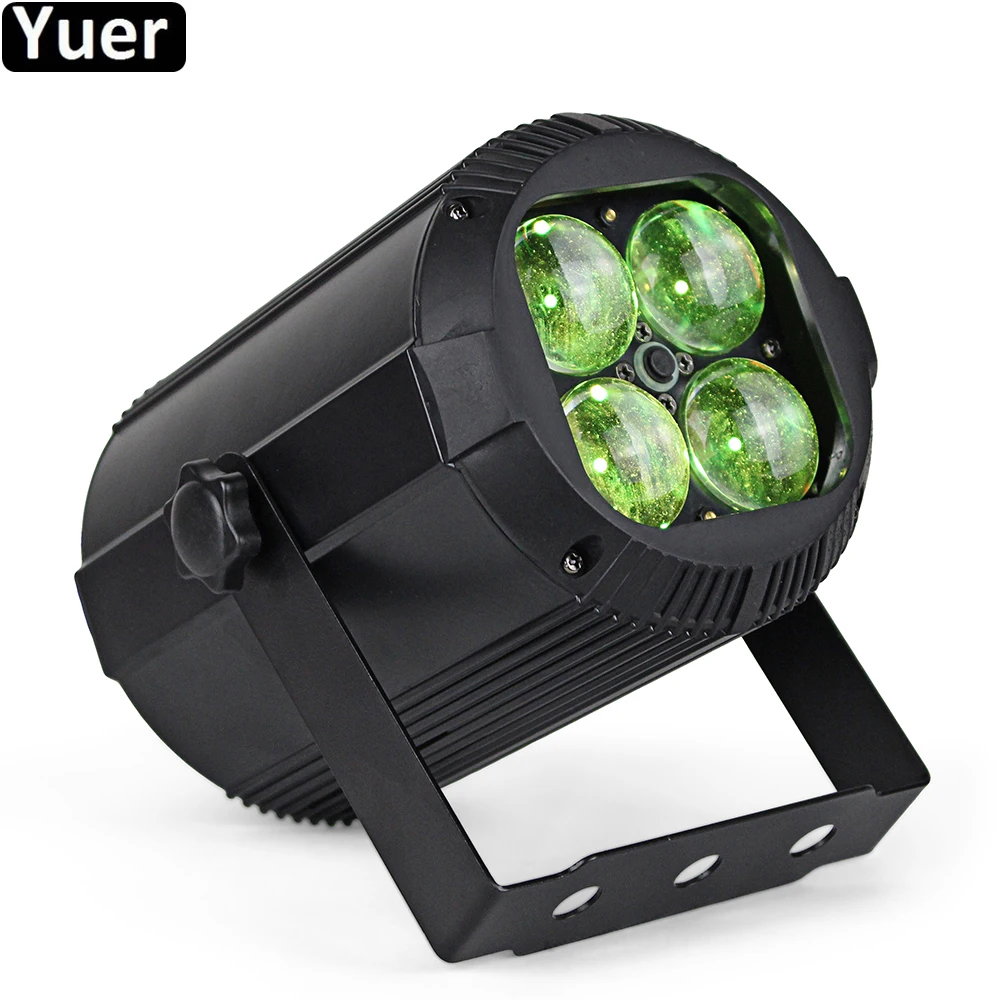 Светодиодный сценический прожектор DMX512 4 в 1 с моющим эффектом для бара караоке