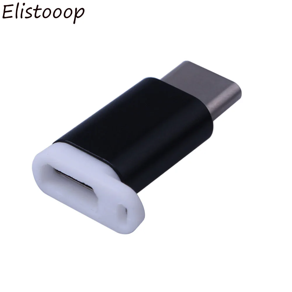 Elistooop USB Type C адаптер OTG Micro Гнездо штекер конвертер для Samsung Note 8/S8 LG G5 G6 Nexus 5X