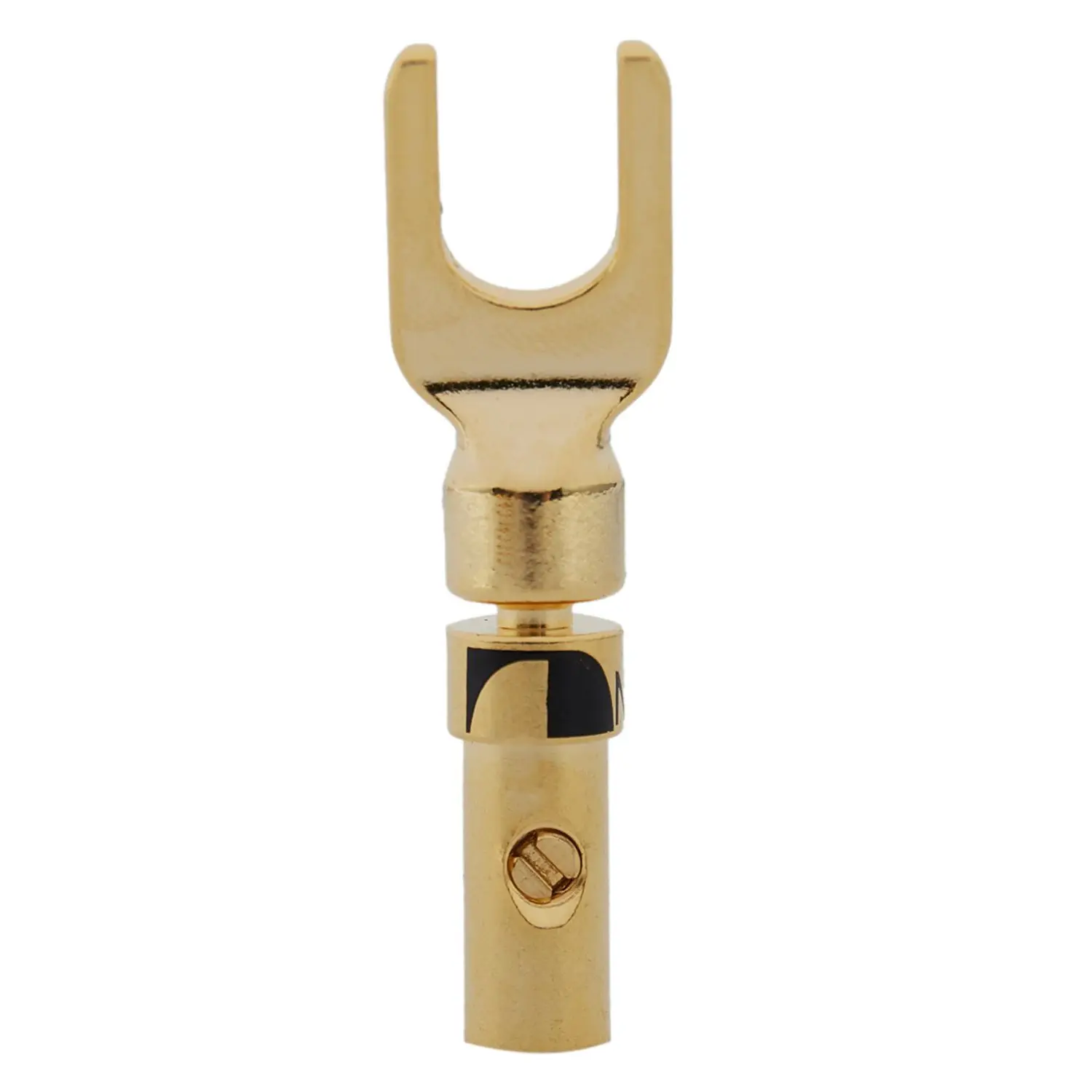 20 шт медный для динамика банан наконечник вилка винт тип Позолоченный