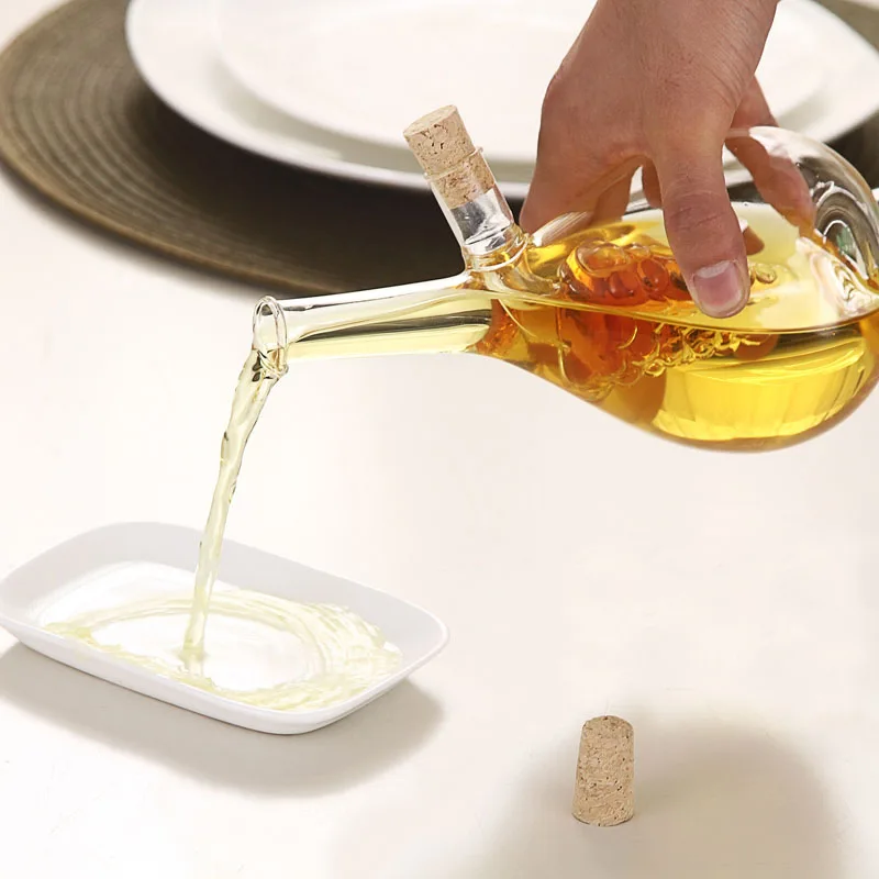 ELETON экологически безопасная большая герметичная стеклянная бутылка для приправ