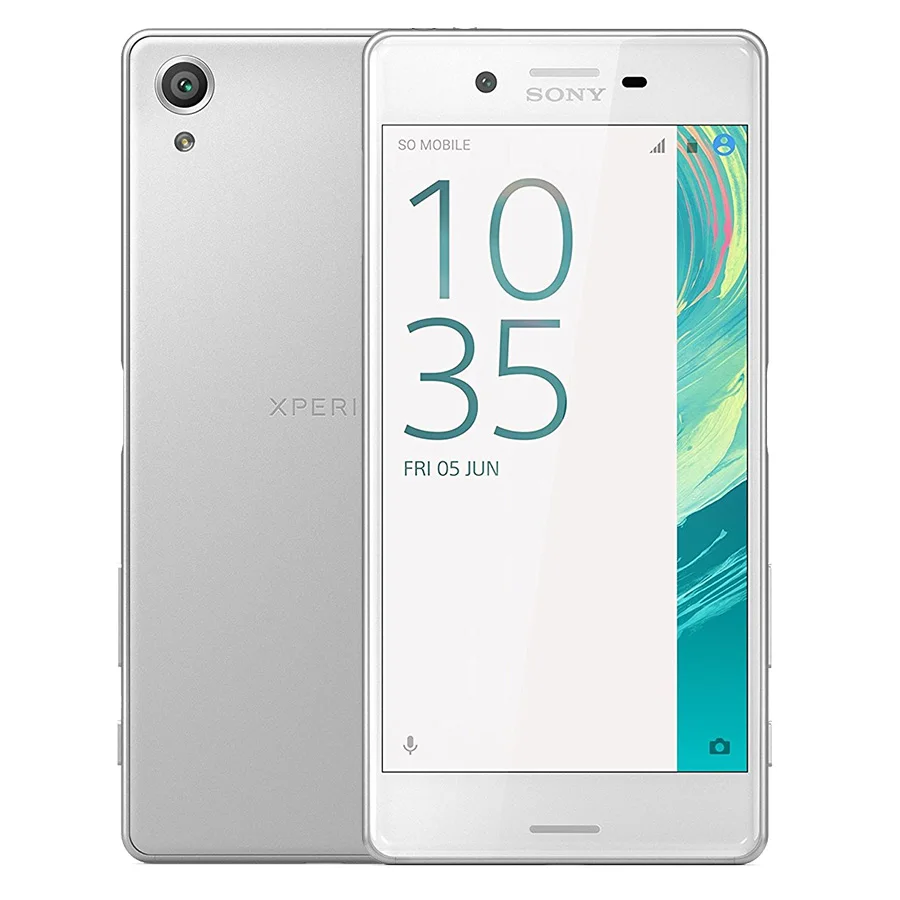 Мобильный телефон sony Xperia X F5121, 3 Гб ОЗУ, 32 Гб ПЗУ, 5,0 дюймов, Android, шестиядерный, камера 23 МП, 2600 мА/ч, с одной sim-картой - Цвет: White