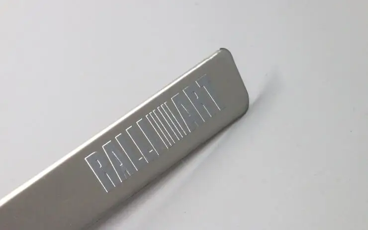 Have font Высококачественная отделка крышки багажника из нержавеющей стали для 2010-2013 Mitsubishi Lancer/Lancer X/Lancer Evo - Название цвета: Have font
