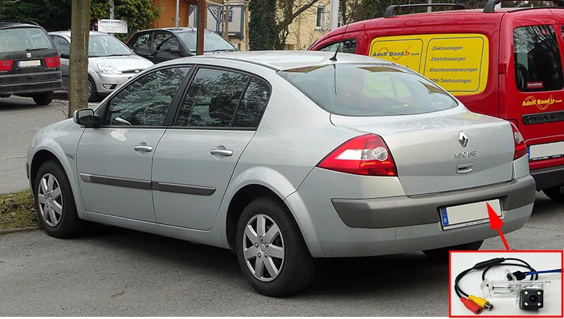 Автомобильная камера заднего вида для Renault Megane 2 3 II III 2002~ /HD CCD Водонепроницаемая широкоугольный объектив Автомобильная камера заднего вида