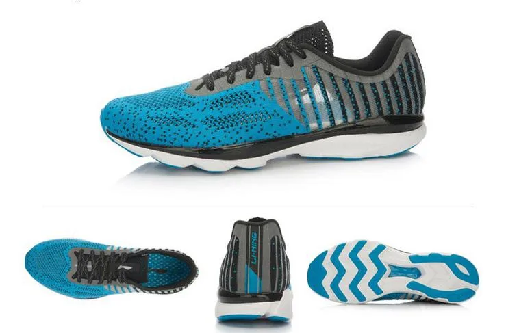 Li-Ning мужской супер-светильник кроссовки для бега амортизация дышащий тренировочный 3M Светоотражающие кроссовки спортивная обувь ARBL015