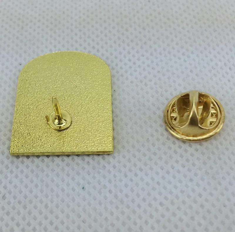 Metal Pins/Lapel Pin 25 x 19.2mm Iron with Fake Gold Plating &amp Epoxy Surface 1pcs Butterfly Button On Back Customized MOQ 50pcs | Дом и сад