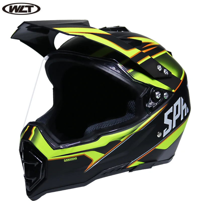 Мотоциклетный шлем casco capacete с объективом зимний ATV WLT-128 ветрозащитный шлем для мотокросса - Цвет: 4