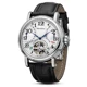 Leisure Automatic Mechanical Genuine Leather Waterproof Watch with Rome Digital Business for Various Occasions M172S.Black Other Image