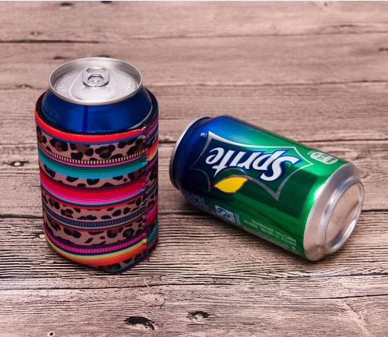 Can Cooler In Multicolor Cactus Neoprene Bottle Cover Floral Beer Holder DOM109551 |