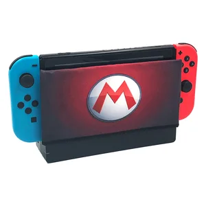 Чехол для док-станции для Nintendo Switch, защитный чехол с OLED-экраном от царапин из микрофибры, декоративный чехол для док-станции