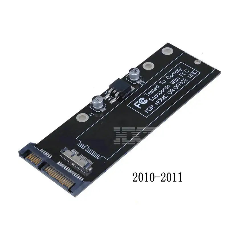 Большой-Q 12+ 6pin SSD HDD на SATA 22Pin жесткий диск картридж карта адаптер для Apple 2010 2011 Macbook Air A1369 A1370 SSD