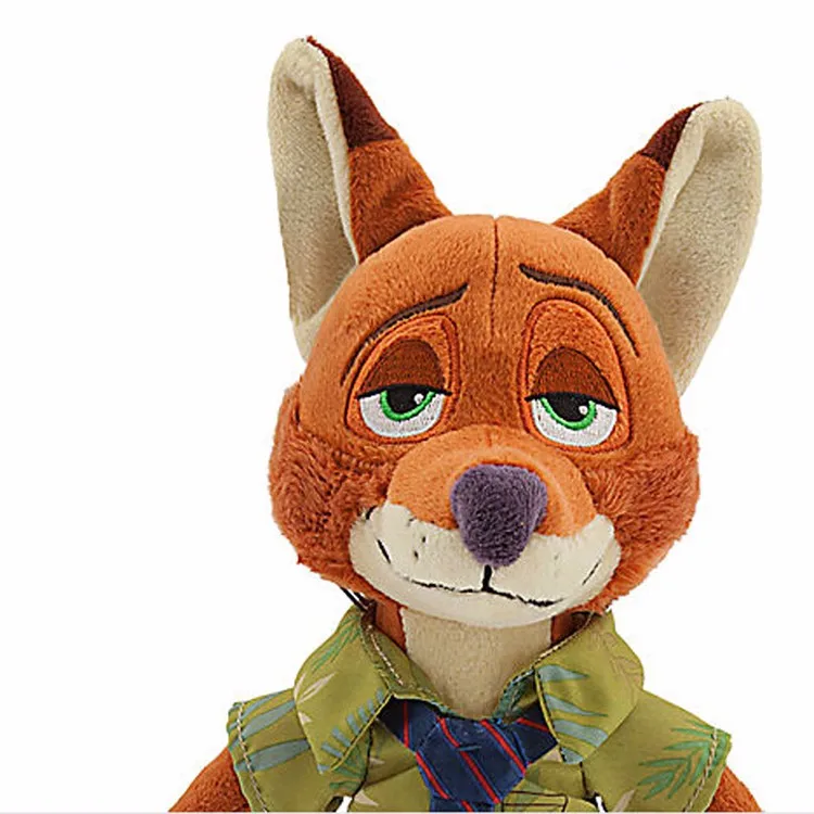 2 шт./лот арахис zootropolis плюшевые Игрушечные лошадки 16-30 см Джуди Хоппс и Ник Уайлд плюшевые игрушки Куклы для дети подарки на Рождество с тегом