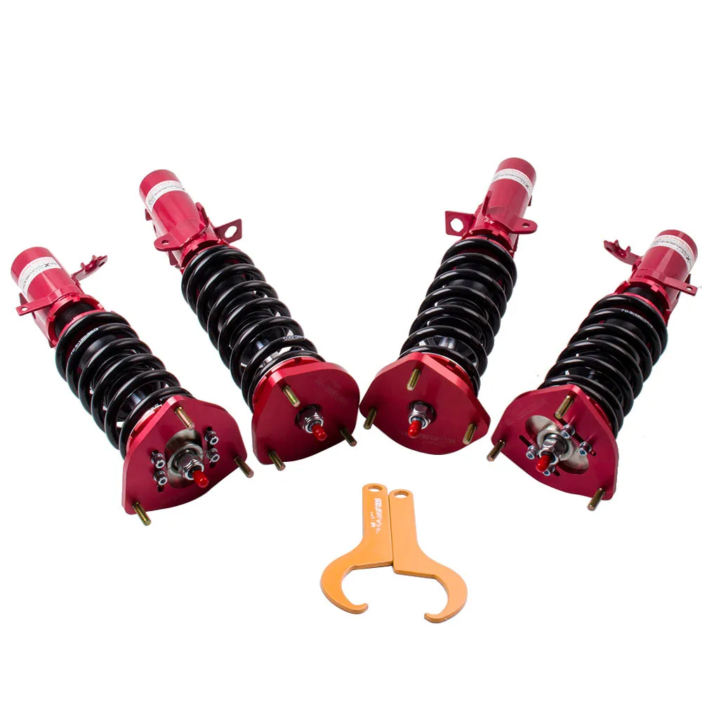 24 способов гаситель Coilover Наборы для Toyota Corolla E90 E100 E110 AE92 AE101 красный Амортизатор