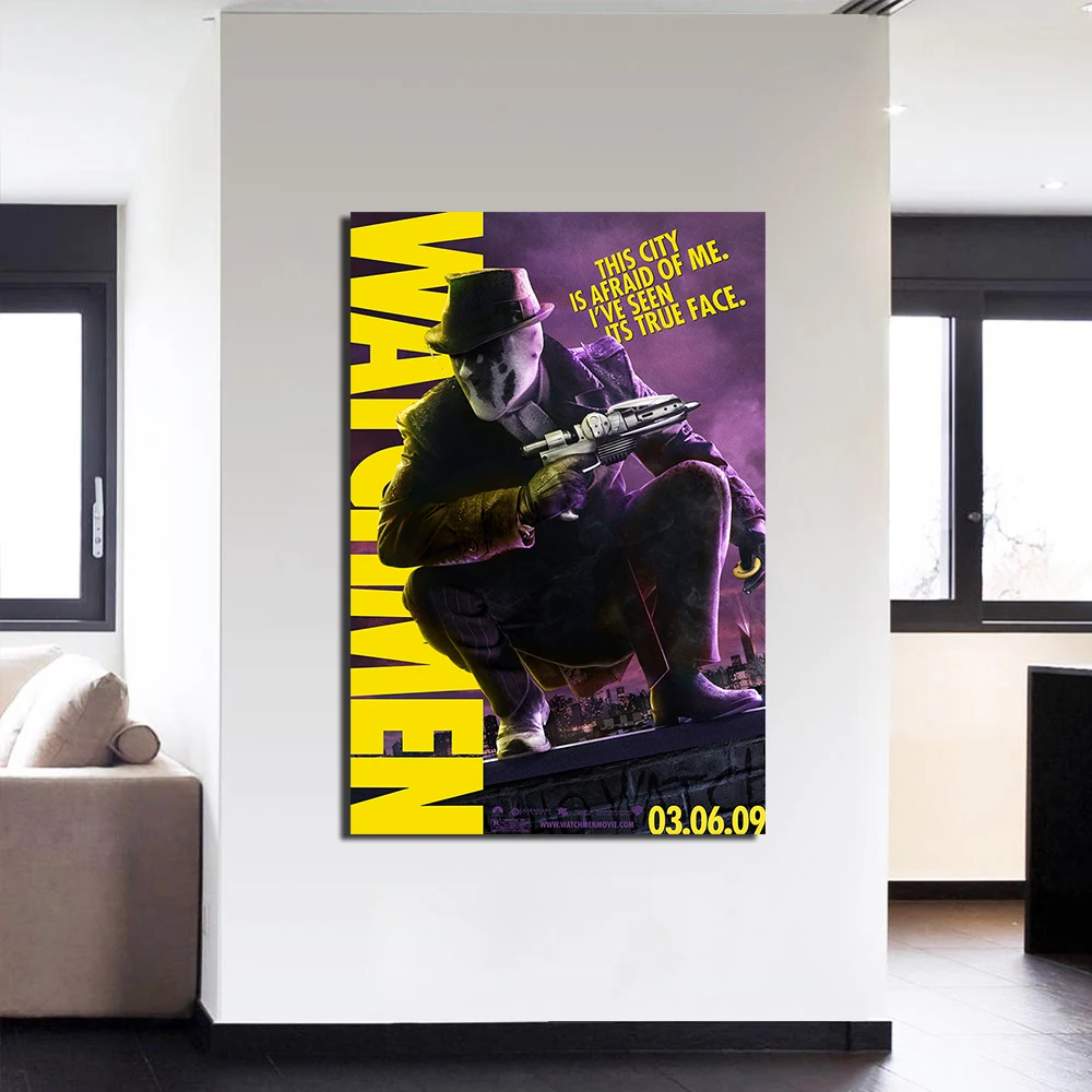 Watchmen кино постер Холст Картина Настенная живопись картинки для гостиной