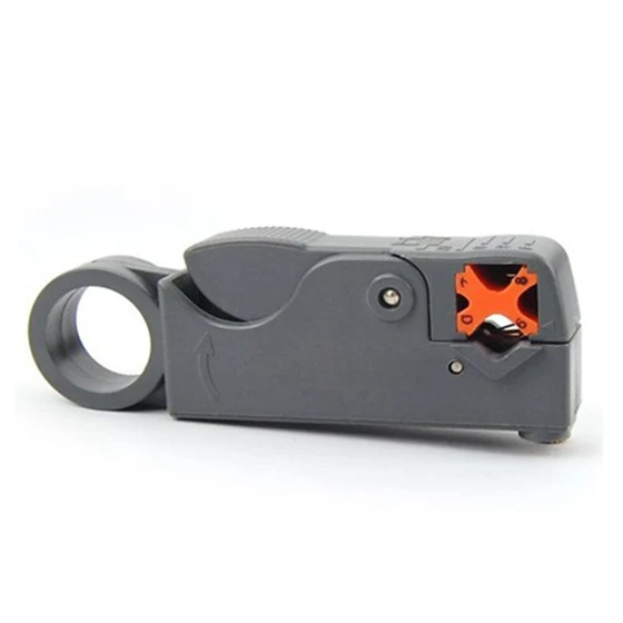 Коаксиальный кабель со свинцовым поворотным резаком RG58 RG6 gray|Ножи| |