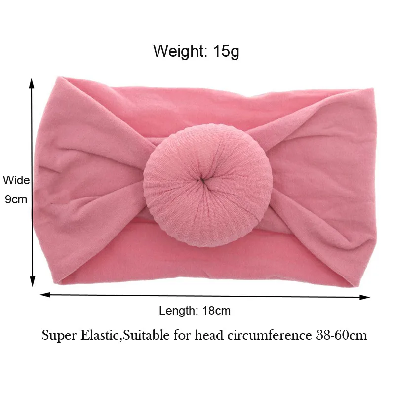 

New Girl Kid Baby Bow Hairband Headband Stretch Turban Knot Head Wrap Gift 3pcs Sets