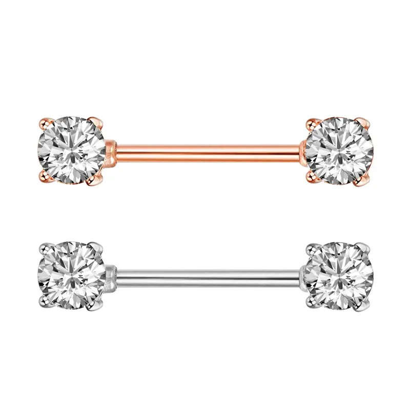 Пирсинг сосков из хирургической стали 2 шт. модный пирсинг тела кольца с большим