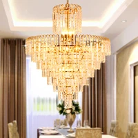 led modern chandeliers gold crystal chandelier lighting fixture american droplight shop hotel lobby hall villa home indoor lamps