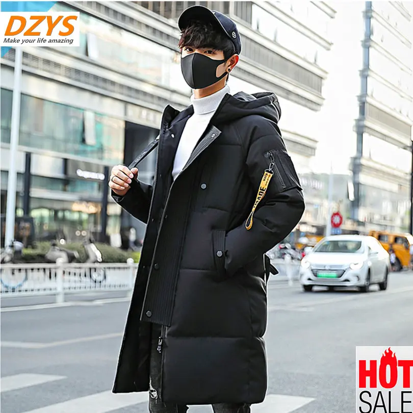 

2018 Version of the hat Winter warm men's coat youth thickening students large and down DZYS-CX cotton clothes coat