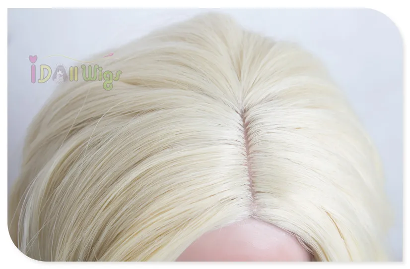 Парик для кукол термостойкая светильник ственная кожа головы американских