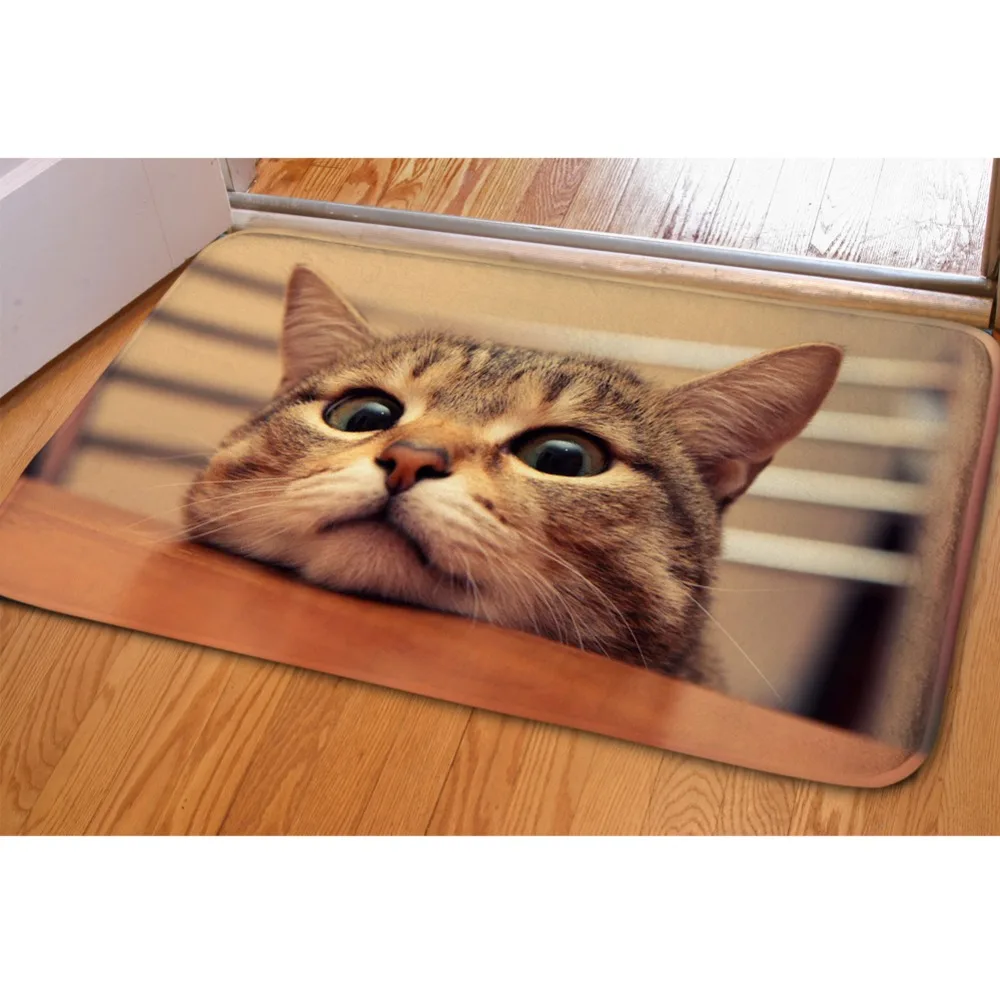 HUGSIDEA 3D крутой коврик с изображением животных лошади волка для улицы Добро