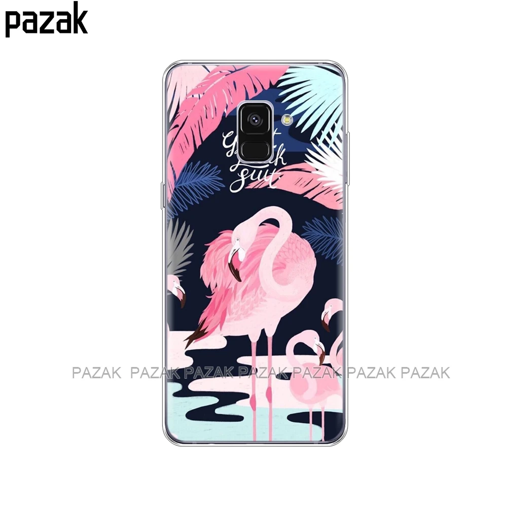 Силиконовый чехол для телефона samsung Galaxy A8 A530 A530F, силиконовый чехол для samsung A8 Plus A730 A730F, прозрачный чехол s - Цвет: 34274