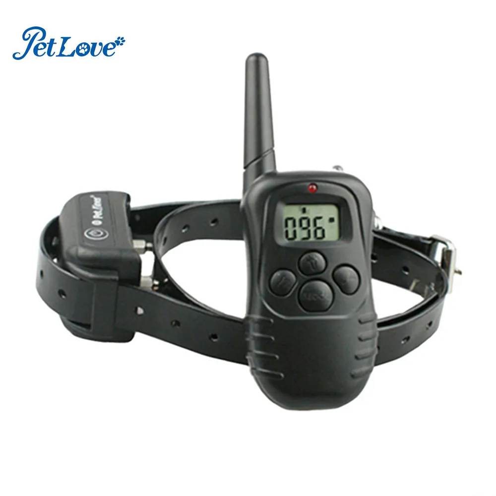 Беспроводной тренировочный ошейник для собак 330 ярдов статический шок и вибрация
