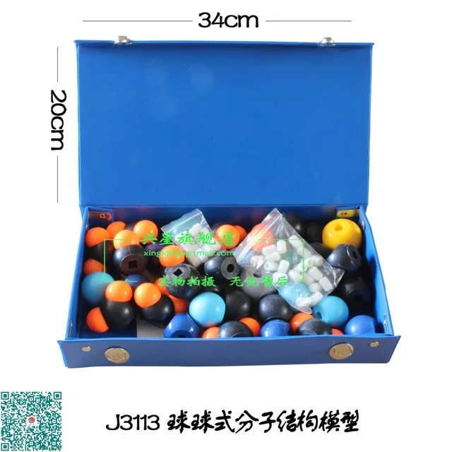 

Chemistry molecular structure model J3113 balls type Scale model of Organic Chemistry Stout teaching Model free shipping
