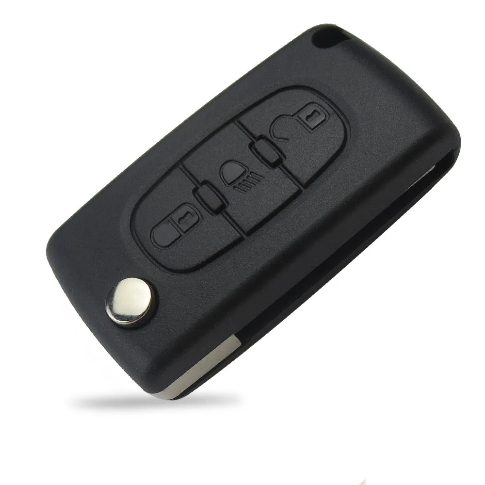 Чехол для автомобильного ключа раскладушки OkeyTech Citroen 307 C4 C3 C5 Xsara Picasso Berlingo C8|case