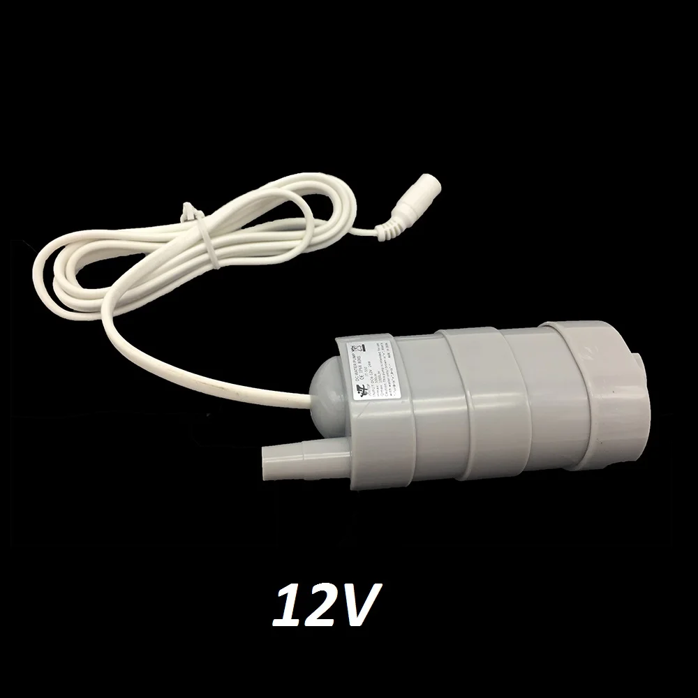 12V Pump White Jovtop JT-550 DC 12V 24V 1000L/ч максимальный расход погружной водяной насос - Напряжение: 12V Pump White