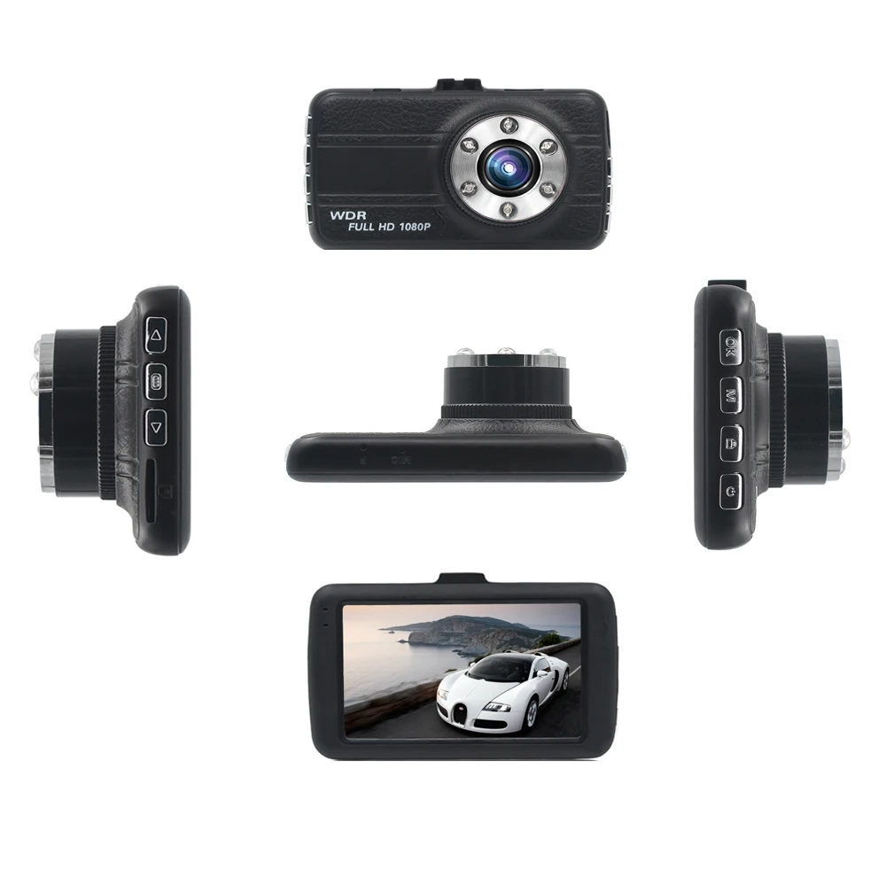 Dvr Камера 1080 P Full HD 170 градусов угол Новый 3 0 &quotАвтомобильный видеорегистратор