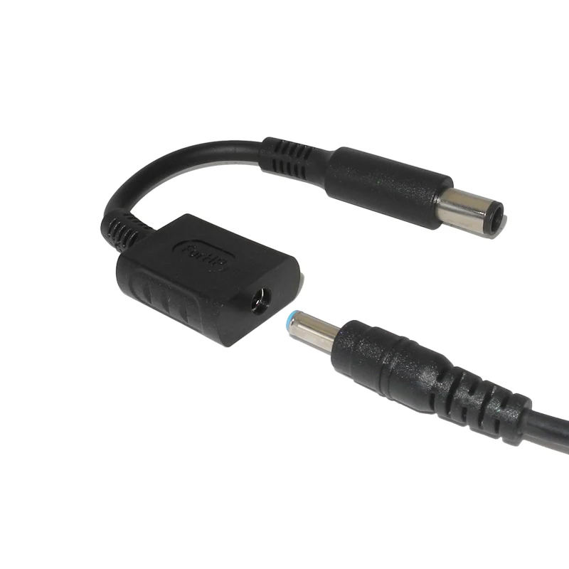 

DC Power Adapter Connector Plug DC conversion head jack female 4.5*3.0mm plug to male 7.4*5.0 mm with Pin for HP Pavilion Laptop