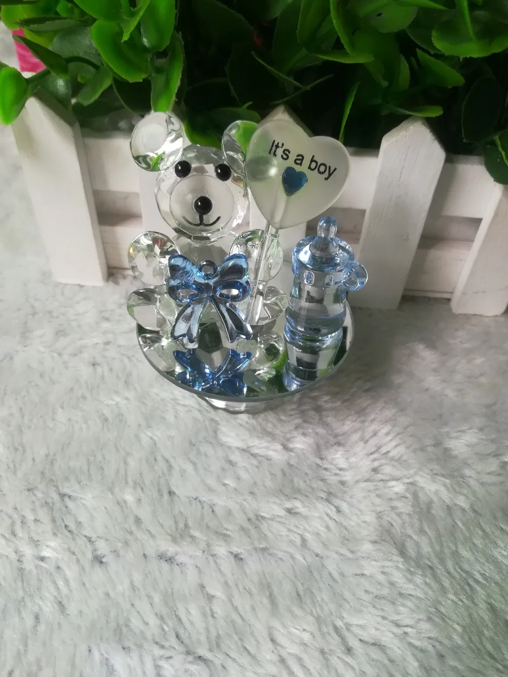 

K5 Crystal Bear Nipple Baptism Baby Shower Souvenirs Party Christening Giveaway Gift Wedding Favors and Gifts For Guest