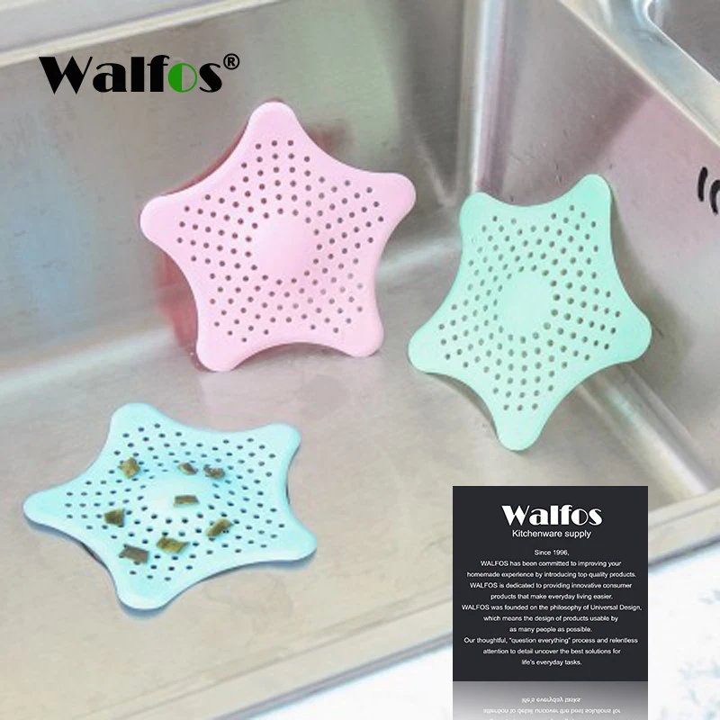 1Pc Silicone Kitchen Sink Filter Sewer Drain Hair Colanders Strainers Bathroom Home Cleaning Tool | Дом и сад