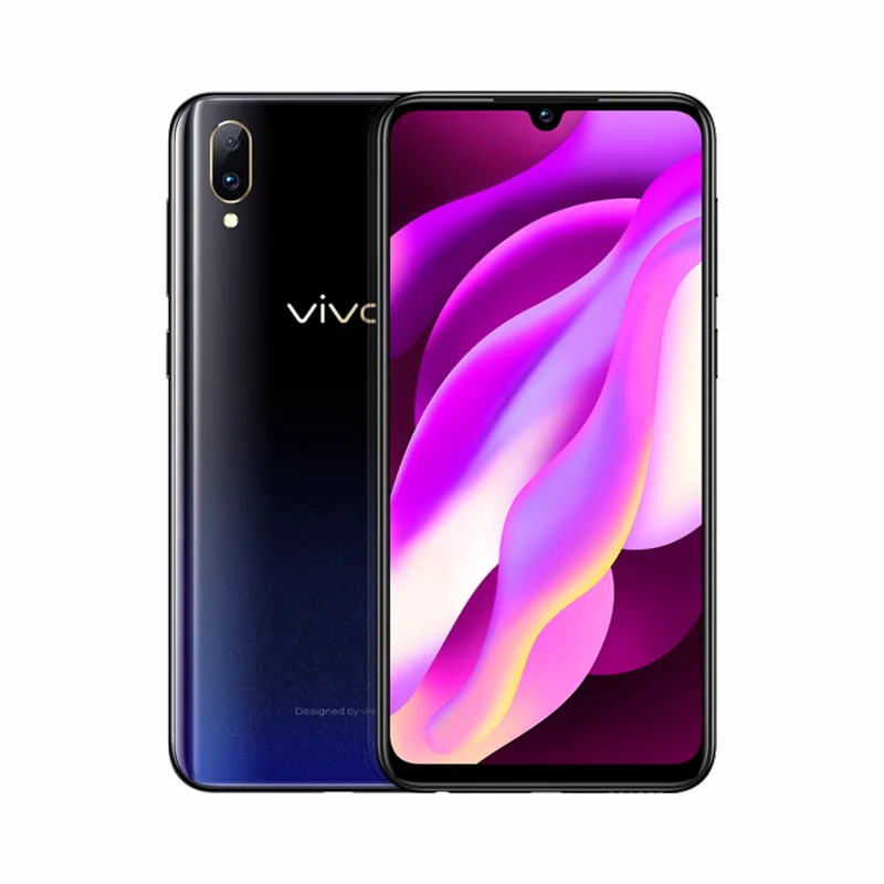 Черный Телефон VIVO Y97, 4G LTE, Android 8,1, Helio P60, четыре ядра, 4 Гб ОЗУ, 128 Гб ПЗУ, 6,3 дюйма, FHD+ экран с защитой от воды, 16 МП, селфи AI - Цвет: Черный