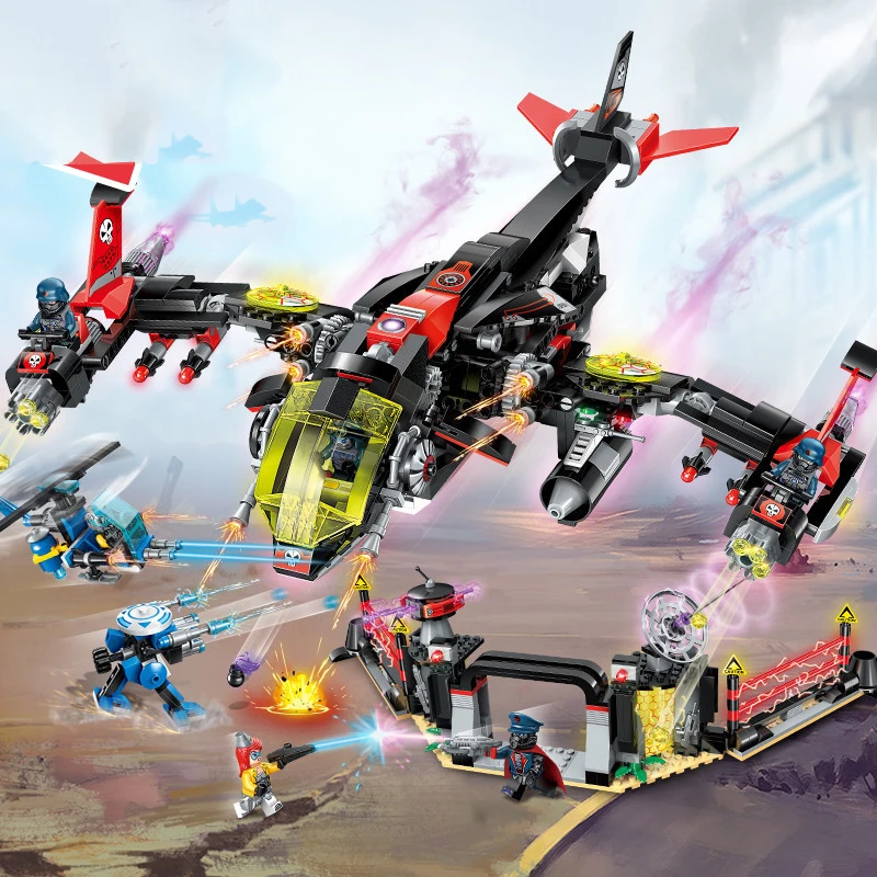 1001 шт Детские развивающие строительные блоки игрушки Совместимые с LEGO city technic