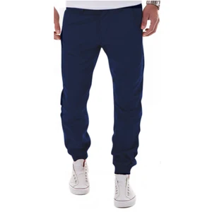 2017 Новый Повседневная Мужчины Брюки Тонкий Брюки Прямые Брюки Моды твердые Хаки Черные Брюки Мужчины Брюки Маленький Ног Плюс Размер 3XL джоггеры брюки