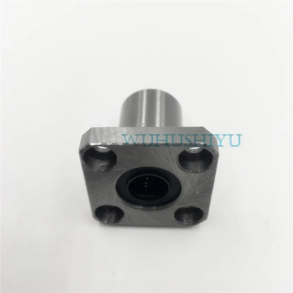 LMK12UU LMK12 12 мм круглый фланец линейный шариковый Подшипник Втулка для 12 мм линейный вал направляющий рельс круглый прямой стержень cnc части