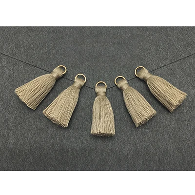 CHENGRUI L103, 3 см, с кисточками, Хлопковое платье-майка с бахромой и кисточками, ювелирные изделия, аксессуары, diy аксессуары, серьги материалы, 10 шт./пакет - Цвет: L10322