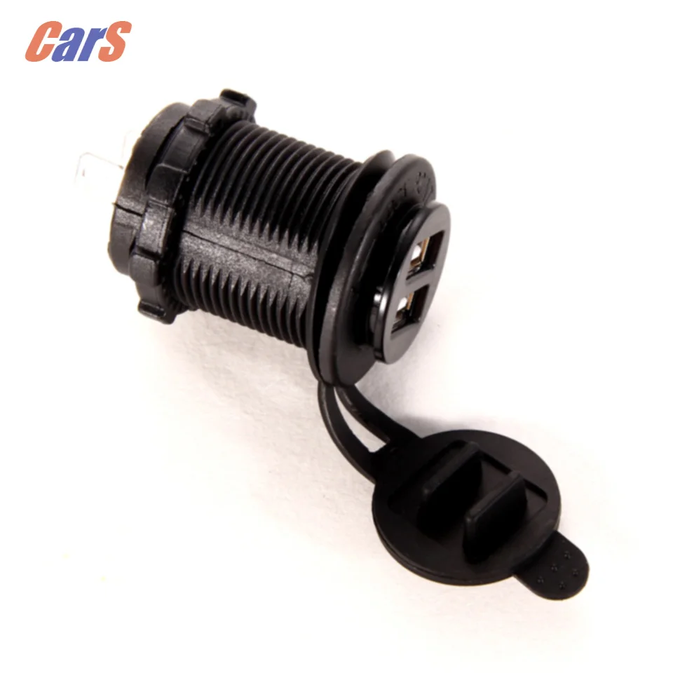 Прикуриватель мотоциклетный с двумя USB портами 5 В 3 1 А|motorcycle cigarette lighter|motorcycle