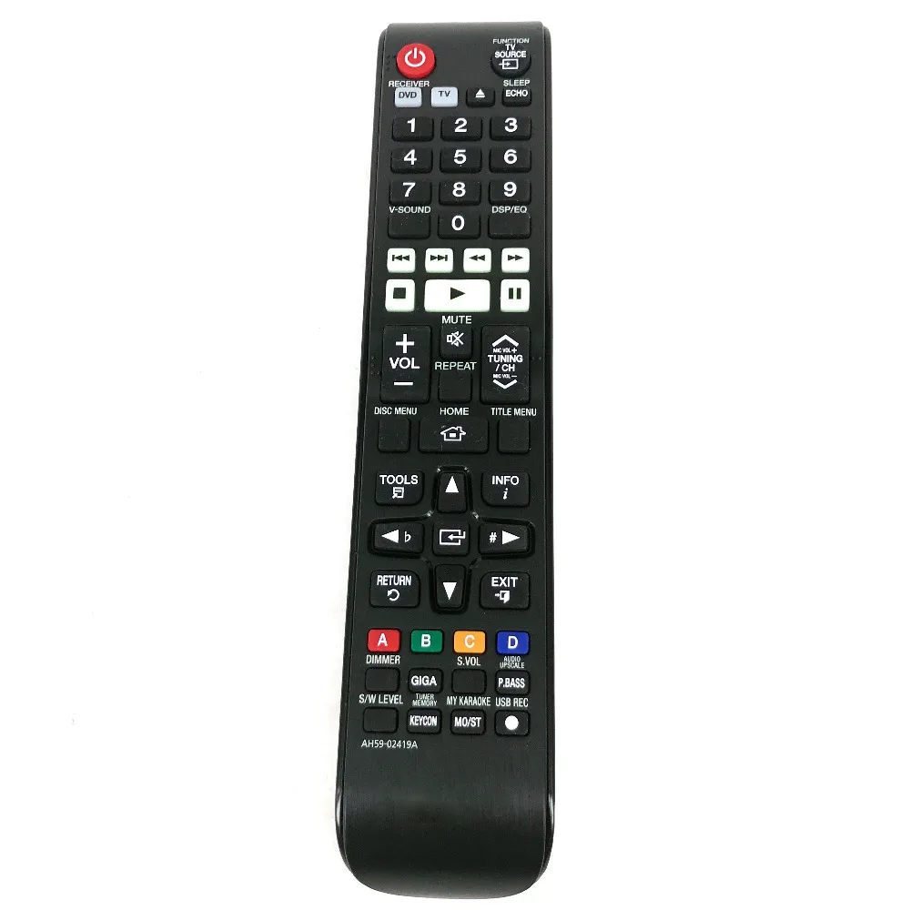 Используется оригинальный для SAMSUNG Home Audio Remote control AH59 02419A HTE420 HTE320 Fernbedienung|Пульты ДУ|