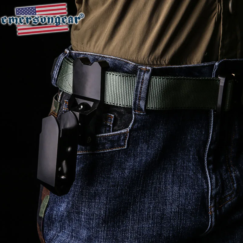 Emerson МАОСП USPSA 3-кобура пистолета AA Стиль Алюминий GLOCK CZ 1911 SV пистолет съемки конкуренции аксессуар правой